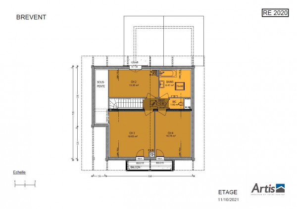 Plan modèle Brevent