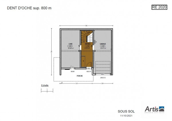 Plan modèle Dent d'Oche