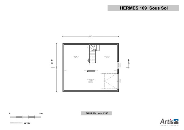 modèle hermès 109 artis plan intérieur