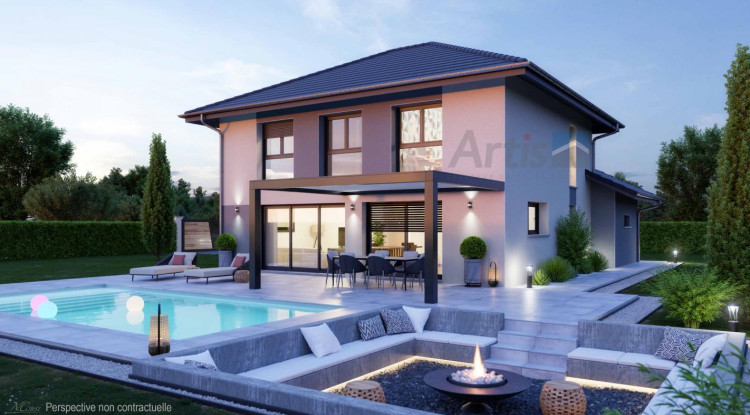 CROZET - Maison neuve 145 m² - Garage + 855 m² de Terrain 145m² - 775000€ - 2
