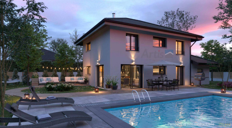 ST GENIS POUILLY - Maison neuve ARTIS 130m² + Terrain 460  m² 130m² - 700000€ - 1