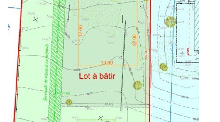 SERGY - Terrain 800 m² 0m² - 335000€ - 2