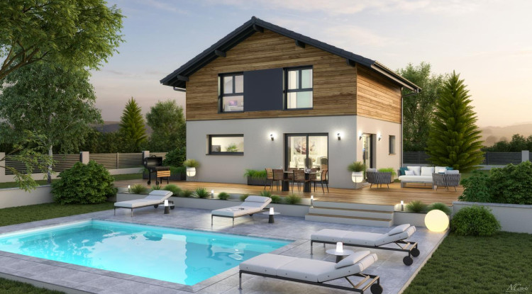 Chalet lumineux et panorama alpin : vivez sur les hauteurs de Sallanches 115m² - 587000€ 
