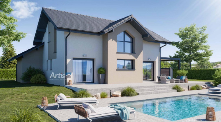 Votre projet sur 1000 m à Droisy terrain plat 133m² - 522800€ - 2