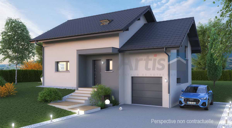 Votre maison neuve ARTIS à PERS JUSSY 137m² - 646000€ - 4