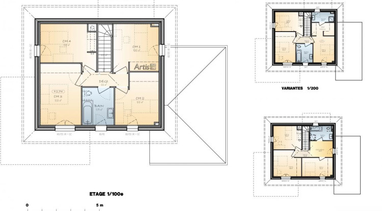 Projet de construction à Champanges ! 111m² - 497000€ - 3