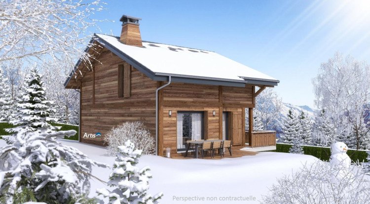 Un projet exclusif de construction de chalet à Passy, entre confort et panorama d’exception 155m² - 799000€ - 2