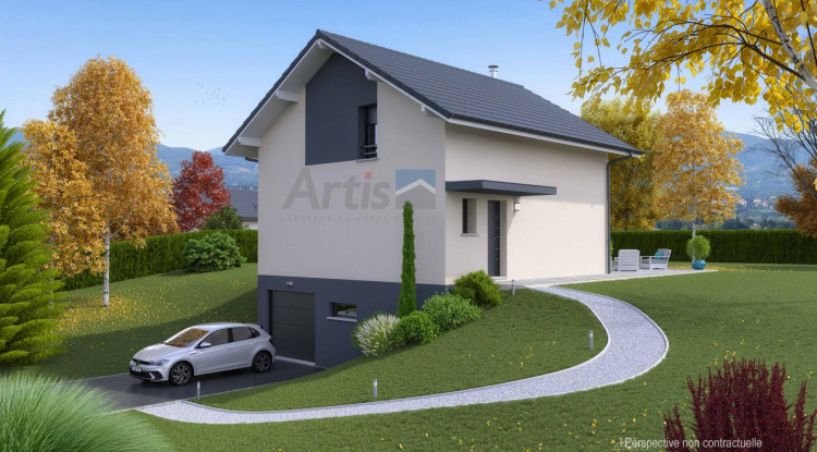 Votre projet de construction d'une villa ARTIS avec Terrain 97m² - 451610€ - 1