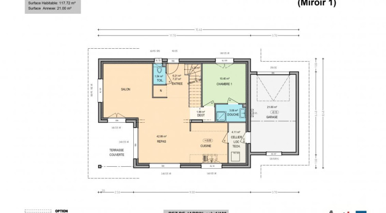 Panoramik 130m² - 539920€ - 2