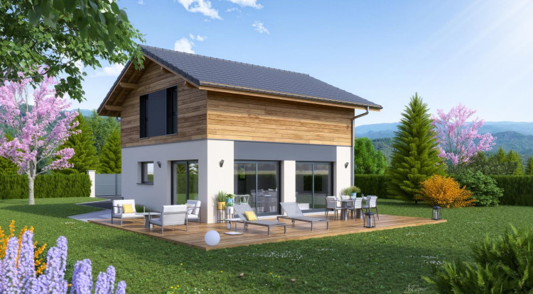 Projet maison bois + terrain à Champanges ! 95m² - 500000€ - 1