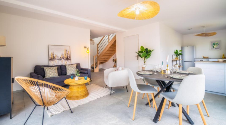 LIVRAISON IMMÉDIATE – MAISON T4 JUMELÉE NEUVE À SCIEZ 101m² - 498000€ - 1
