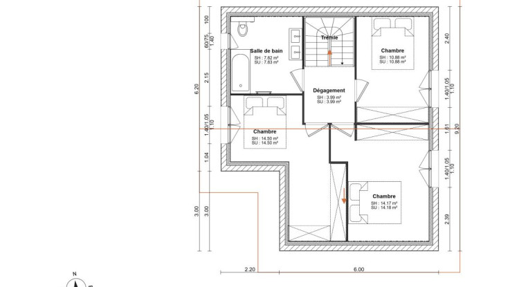 Votre maison neuve Artis sur la prisée commune de Cranves Sales !! 103m² - 496700€ - 2