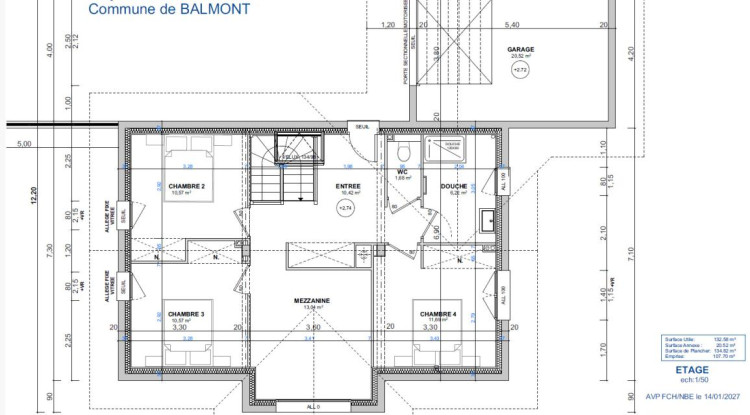 Votre Maison Vue imprenable sur Seynod Balmont 133m² - 673100€ - 2