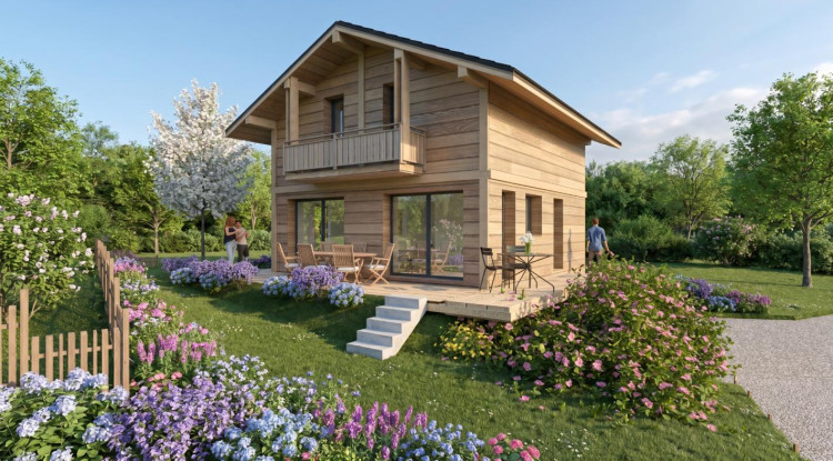 Votre Chalet au cœur de Morillon 100m² - 670129€ - 3