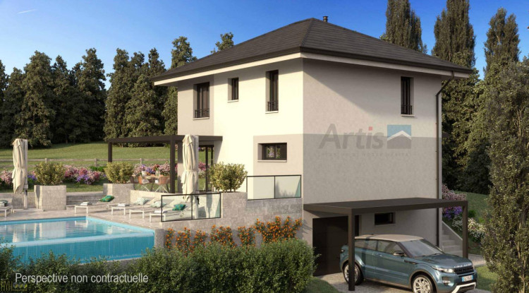 Maison neuvee avec vue dégagée sur les montagnes 110m² - 498000€ - 2