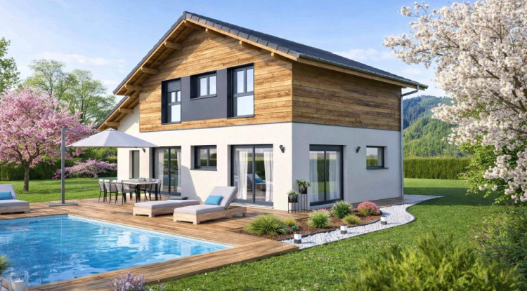 Votre maison ossature bois à Marignier 120m² - 629565€ 