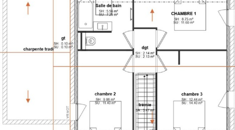 Superbe terrain proche du village 100m² - 420000€ - 3
