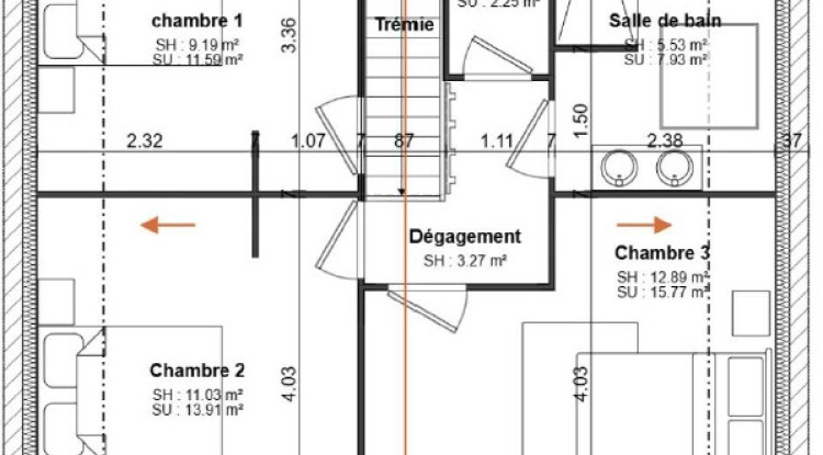 Superbe terrain sur les Prévières 110m² - 456000€ - 3