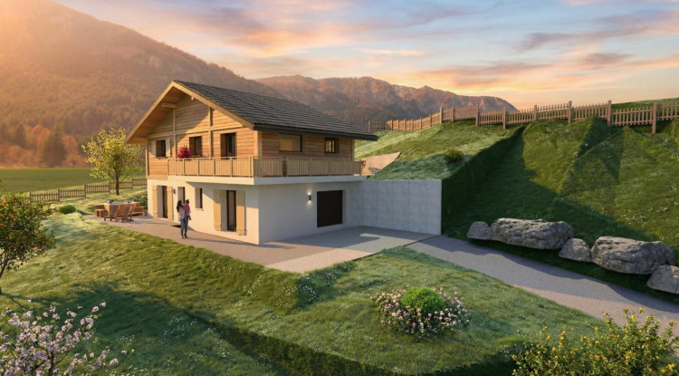 Entre nature et panorama, réalisez votre projet à Saint-Gervais 114m² - 793000€ - 1