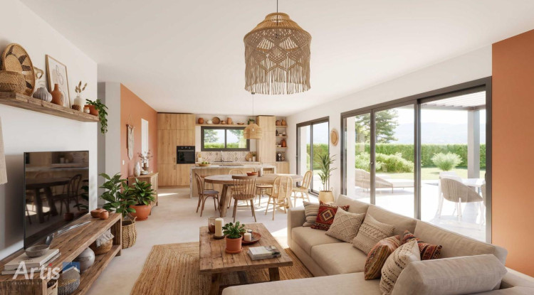 Votre Maison Artis sur un terrain viabilisé ! 145m² - 482845€ - 5