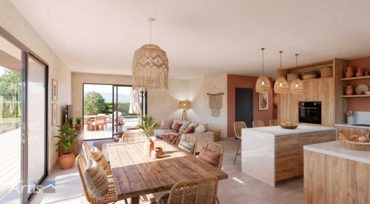 Villa neuve Zen 92 92m² - 469200€ - 9
