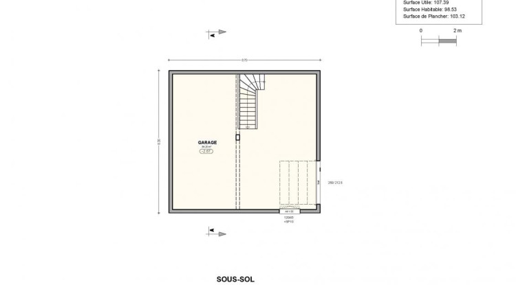 Projet de construction sur sous-sol à Marlioz 110m² - 542980€ - 2