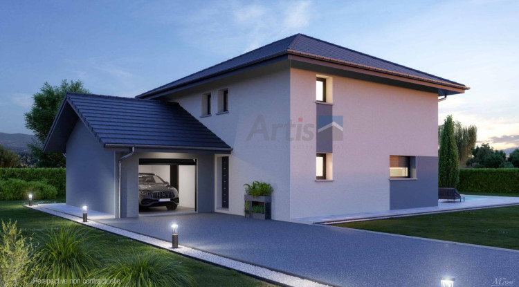 PREVESSIN - Secteur Puggins- Terrain 790 m² + Maison ARTIS 145m² avec Garage 145m² - 875000€ - 1