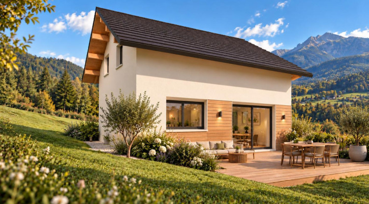 Projet de construction Artis à Fillinges - Maison 110 m² avec sous-sol 110m² - 598000€ - 1