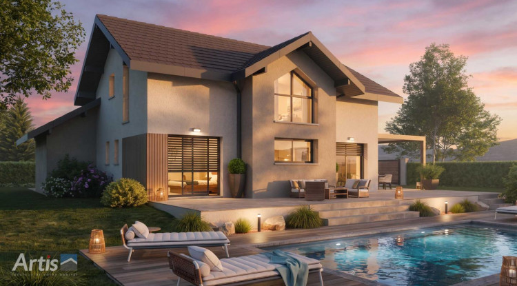 Villa neuve Horizon Challes les Eaux 133m² - 627600€ - 11