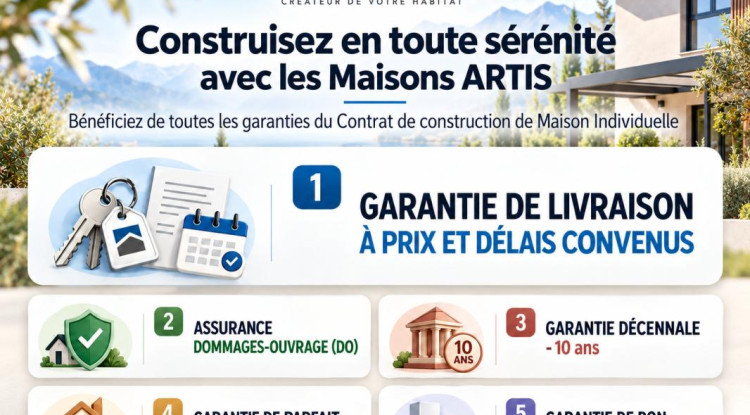 ST GENIS POUILLY - Terrain 706 m² + Maison ARTIS 145m² avec Garage 145m² - 830000€ - 6