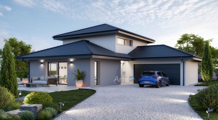 CESSY (Tutegny) - Terrain 675 m² + Maison ARTIS 145m² avec Garage Double 145m² - 890000€ - 1