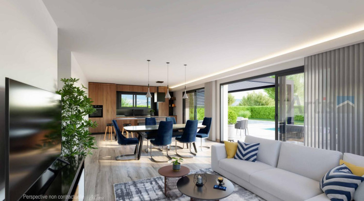 ST GENIS POUILLY - Terrain 706 m² + Maison ARTIS 145m² avec Garage 145m² - 830000€ - 2