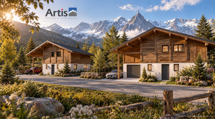 Jolie chalet aux Bossons 100m² - 887000€ 