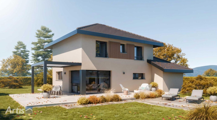 Groisy - Maison 111m² à construire avec vue montagne 111m² - 629000€ - 1