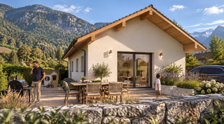 Belle maison de plain-pied 113m² - 445500€ - 1
