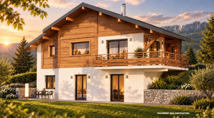 Maison neuve sur les hauteurs et vue dégagée 105m² - 768000€ - 2