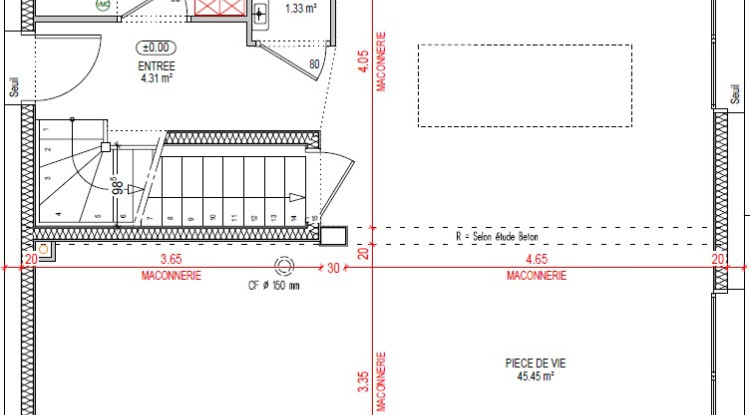 Superbe projet avec PC déposé au centre de Faucigny 110m² - 591830€ - 3