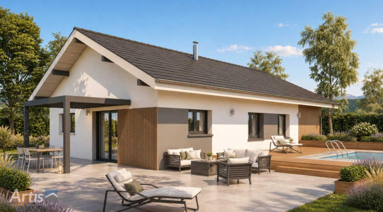 Maison neuve Artis sur un beau terrain ! 100m² - 528000€ - 3
